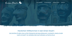 Desktop Screenshot of entenstube.de
