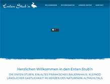 Tablet Screenshot of entenstube.de